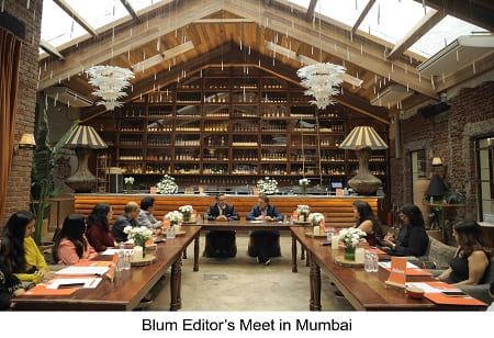 Blum's Global Leadership Reaffirms Commitment to India